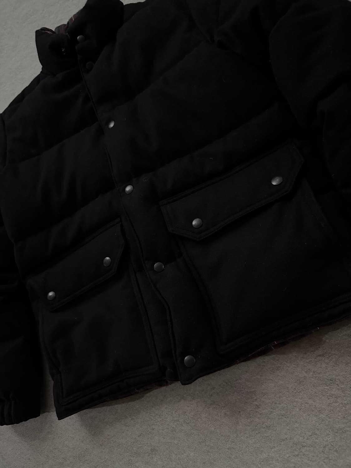 꼼데가르송 옴므 체크패턴 푸퍼자켓 상품이미지8