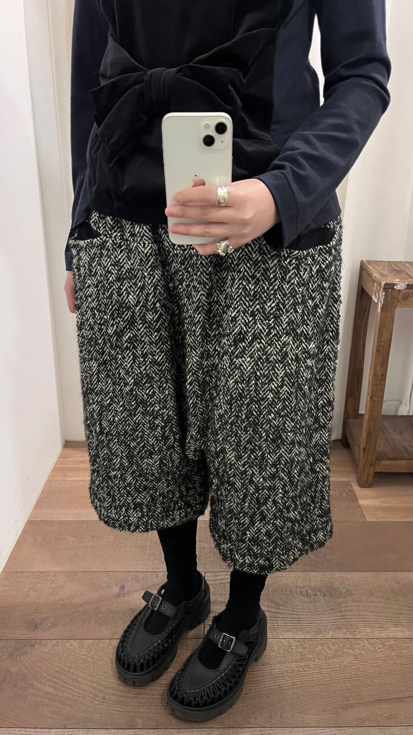 Tweed Pocket Detail Saurel Pants 상품이미지10