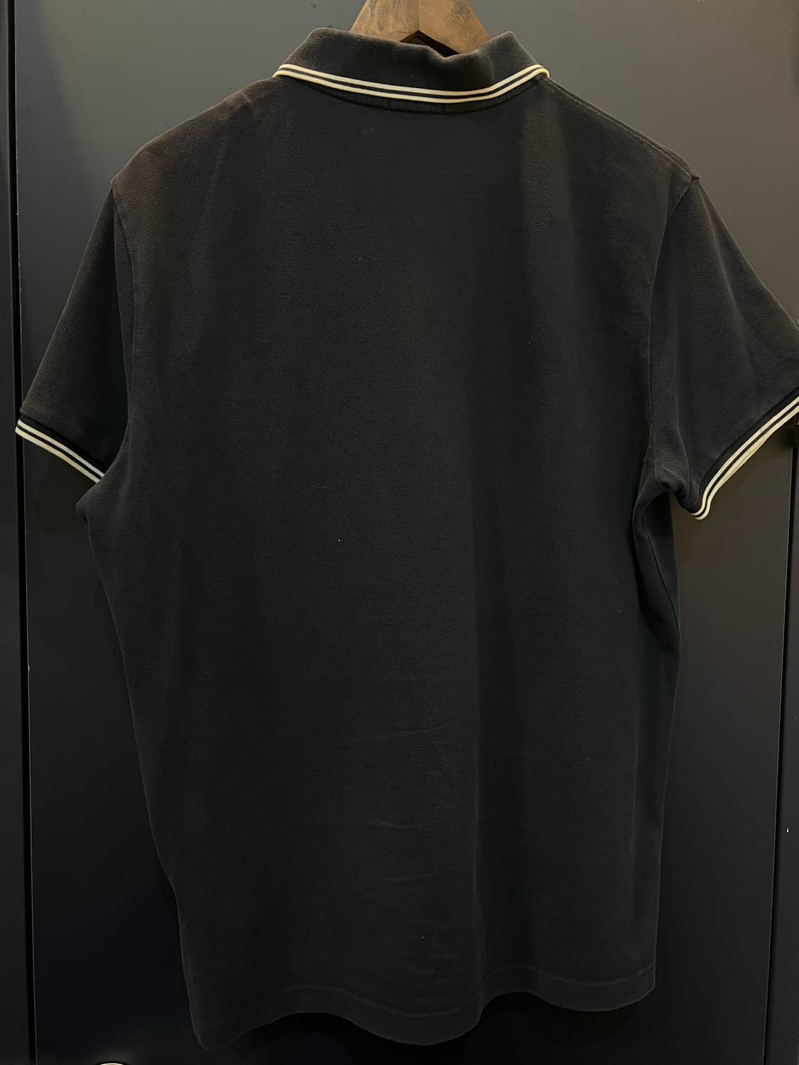 몽클레어 로고 패치 반팔 카라티(XL) 상품이미지2