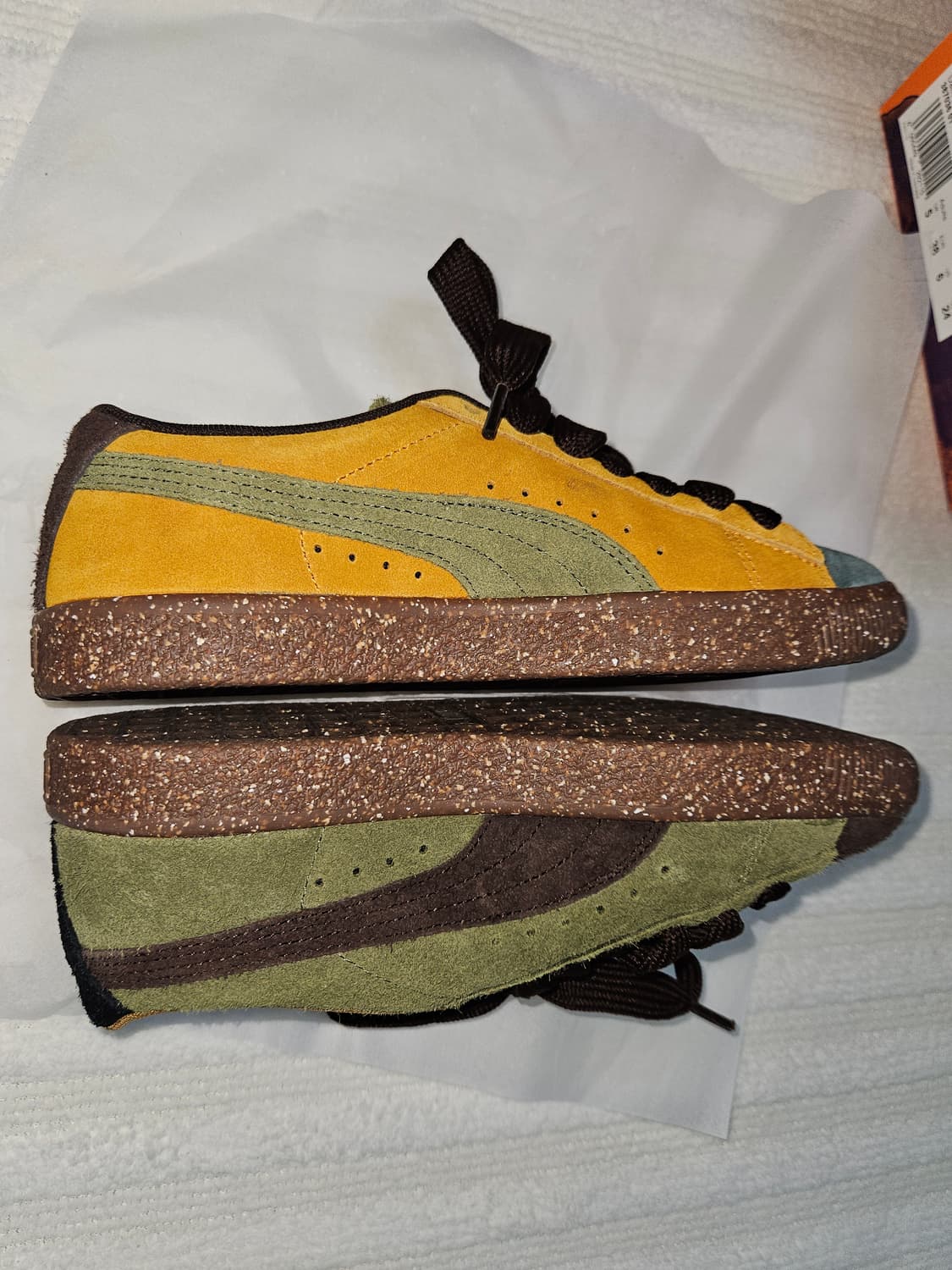 푸마 x P.A.M 스웨이드 빈티지 다크 초콜릿 240 상품이미지8