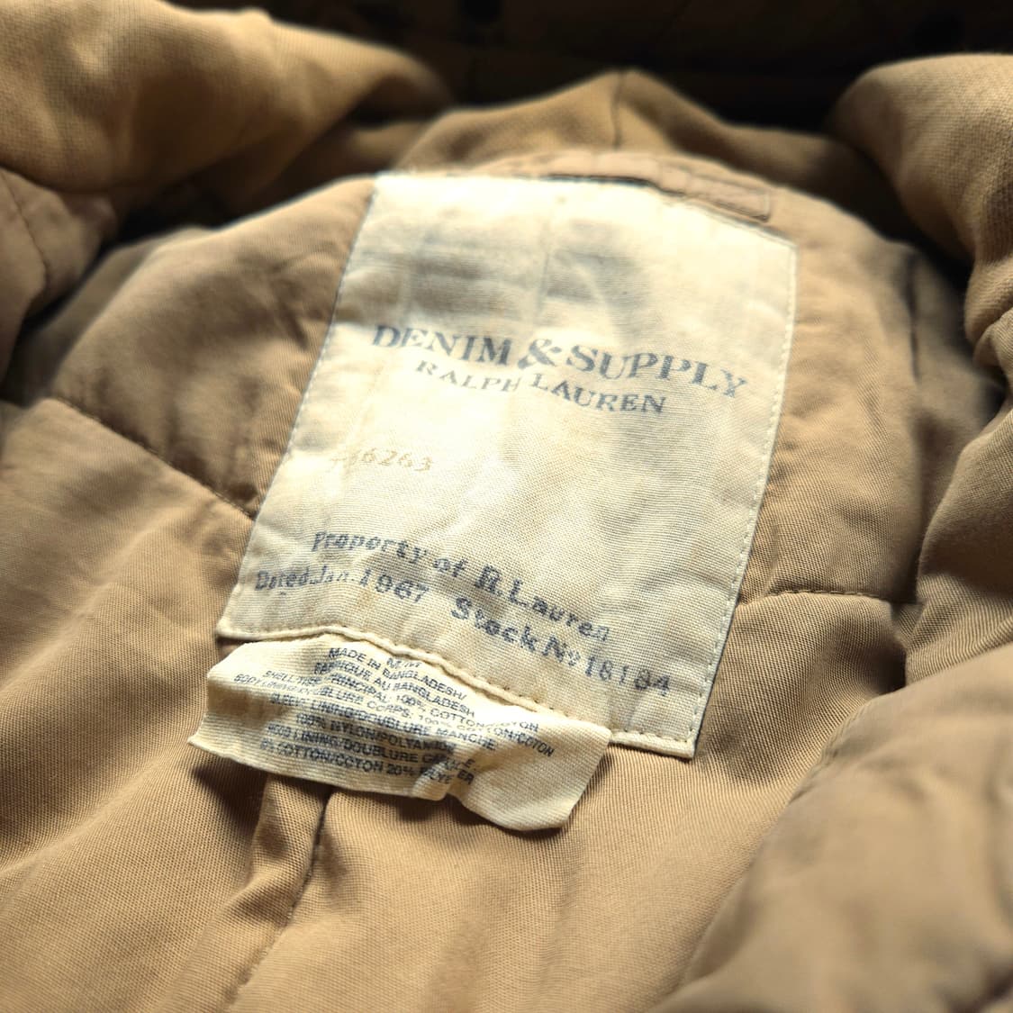 폴로 데님앤서플라이 N-3N 피쉬테일 파카 (L) 상품이미지8