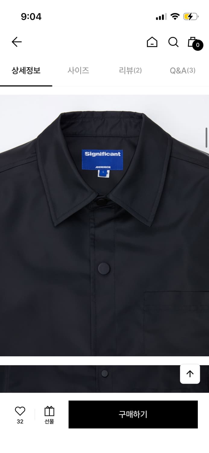 Ader sig 자켓 m사이즈 상품이미지5