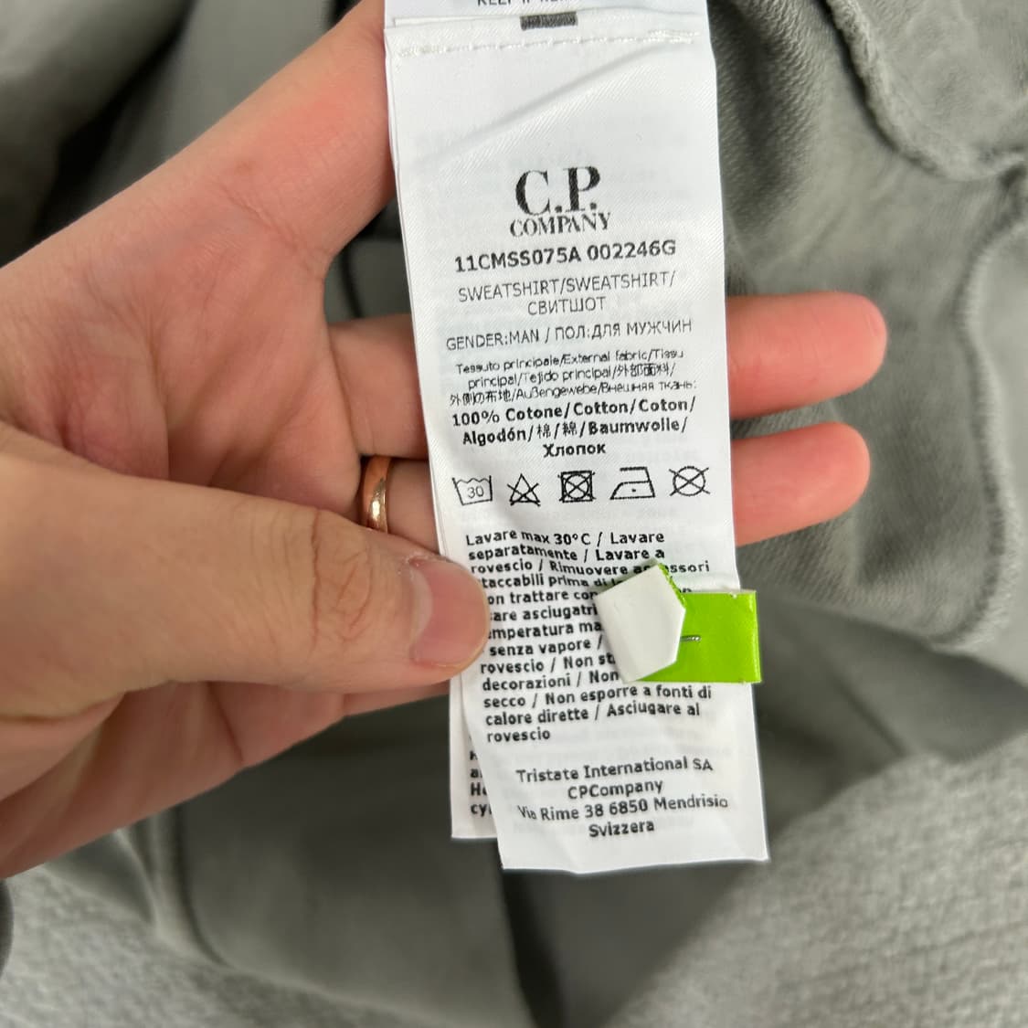 CP컴퍼니 맨투맨  상품이미지5