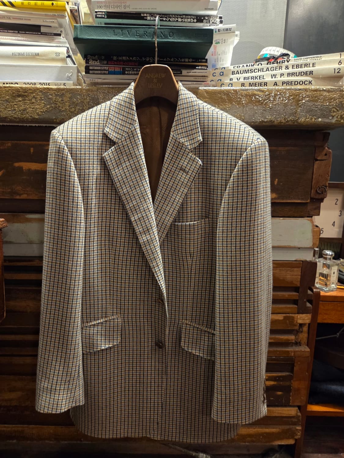 아쿠아스큐텀 캐시미어자켓 상품이미지1