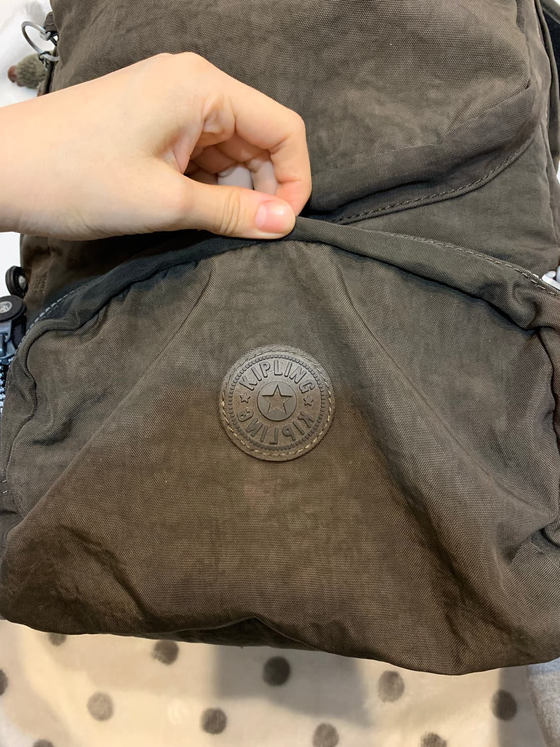 키플링 브라운 백팩 상품이미지7