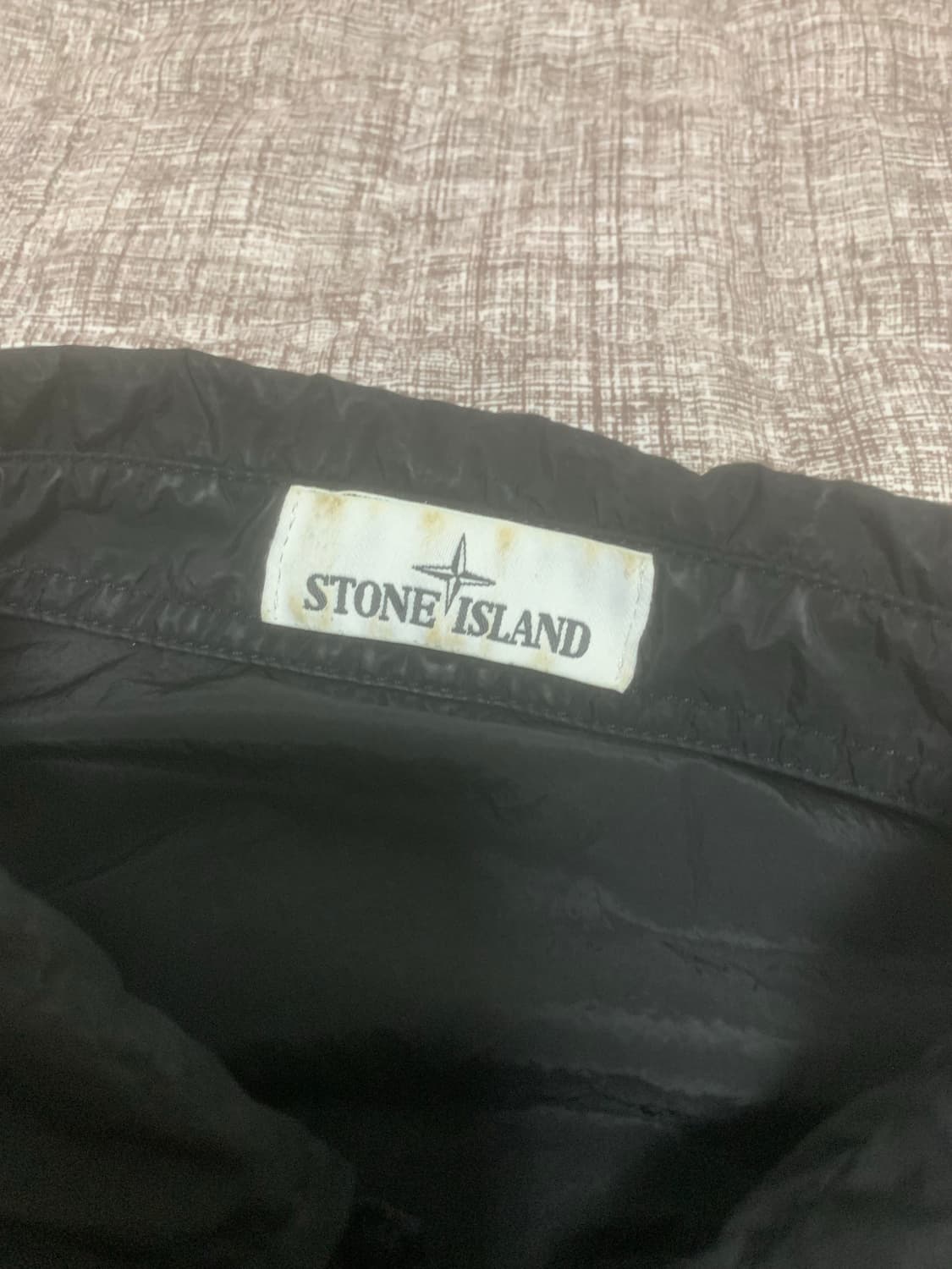 스톤아일랜드 나일론메탈 셔츠 블랙 M 상품이미지5