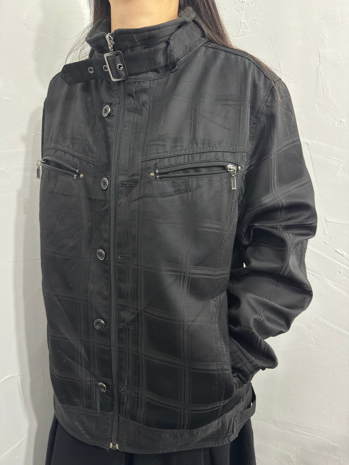 buckle check jacket 상품이미지3