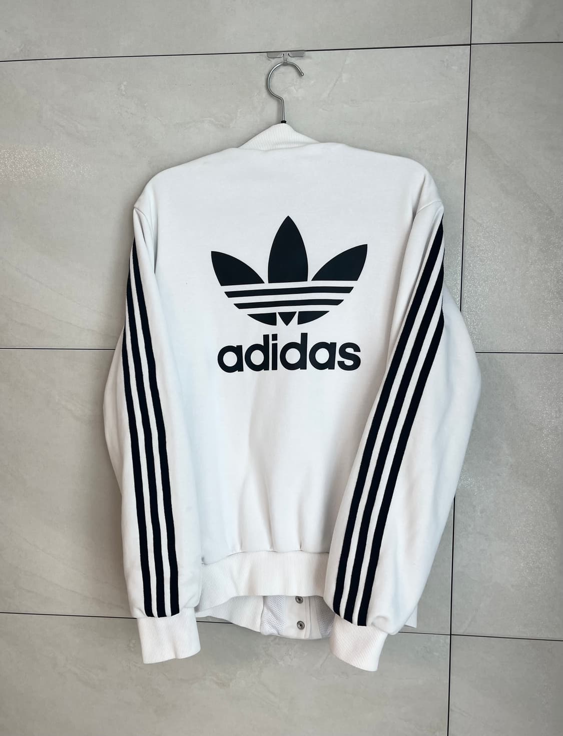 아디다스 파이어버드 흰,검 자켓 (90) 상품이미지7