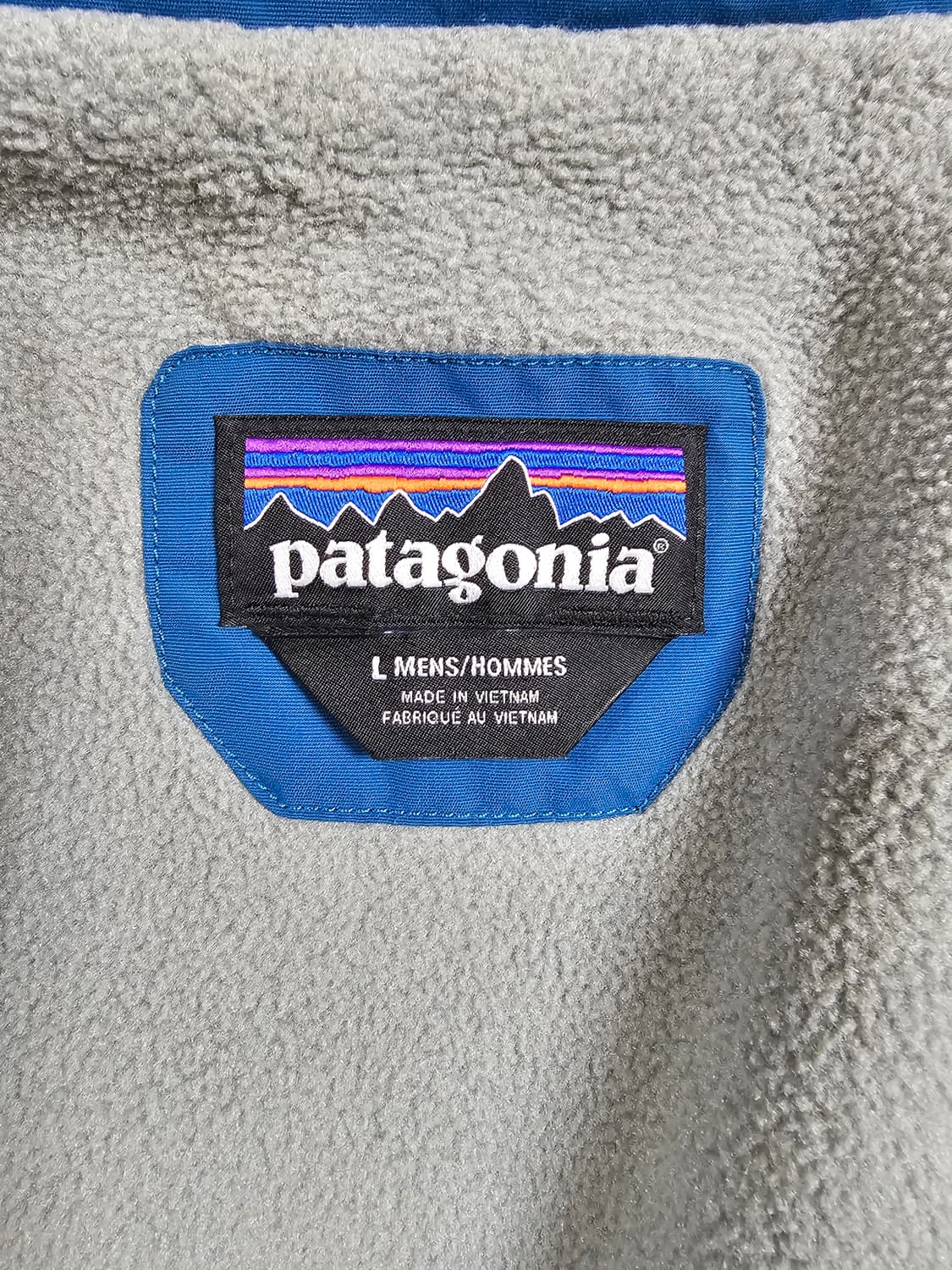 파타고니아 쉘드 신칠라 봄버자켓 L 상품이미지4