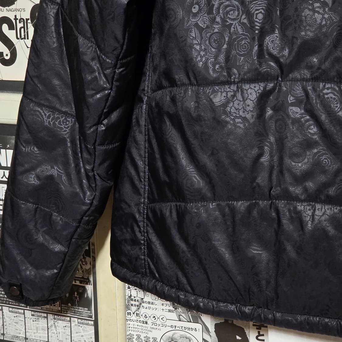 노스페이스 페이즐리 블랙 경량 패딩 상품이미지6