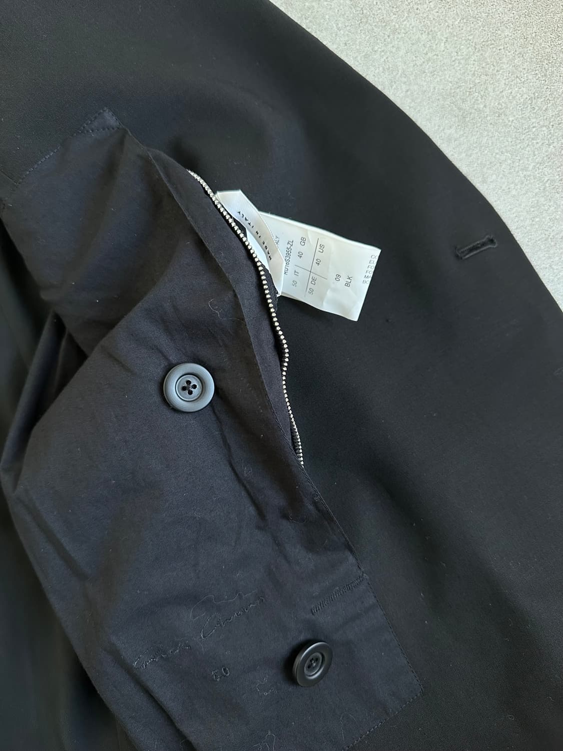 릭오웬스 2016 JMF 더블 브레스티드 코트 상품이미지7