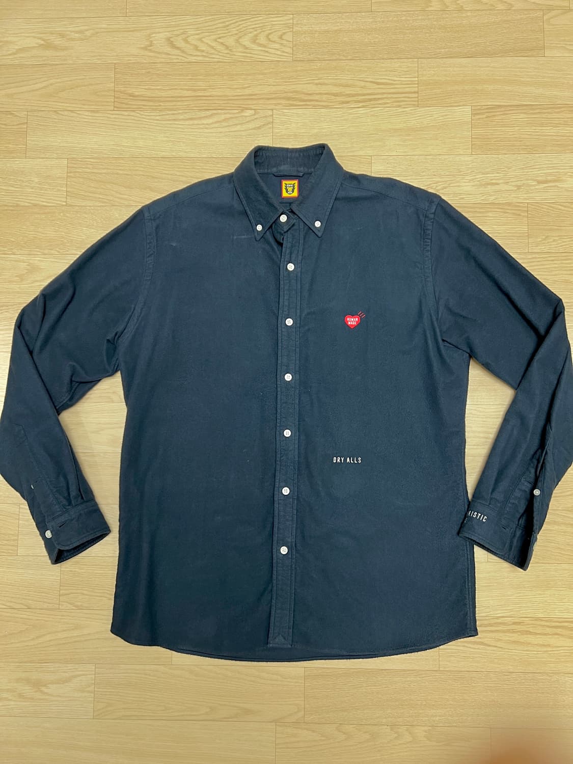 Human Made 휴먼메이드 플라넬 네이비 셔츠 상품이미지1