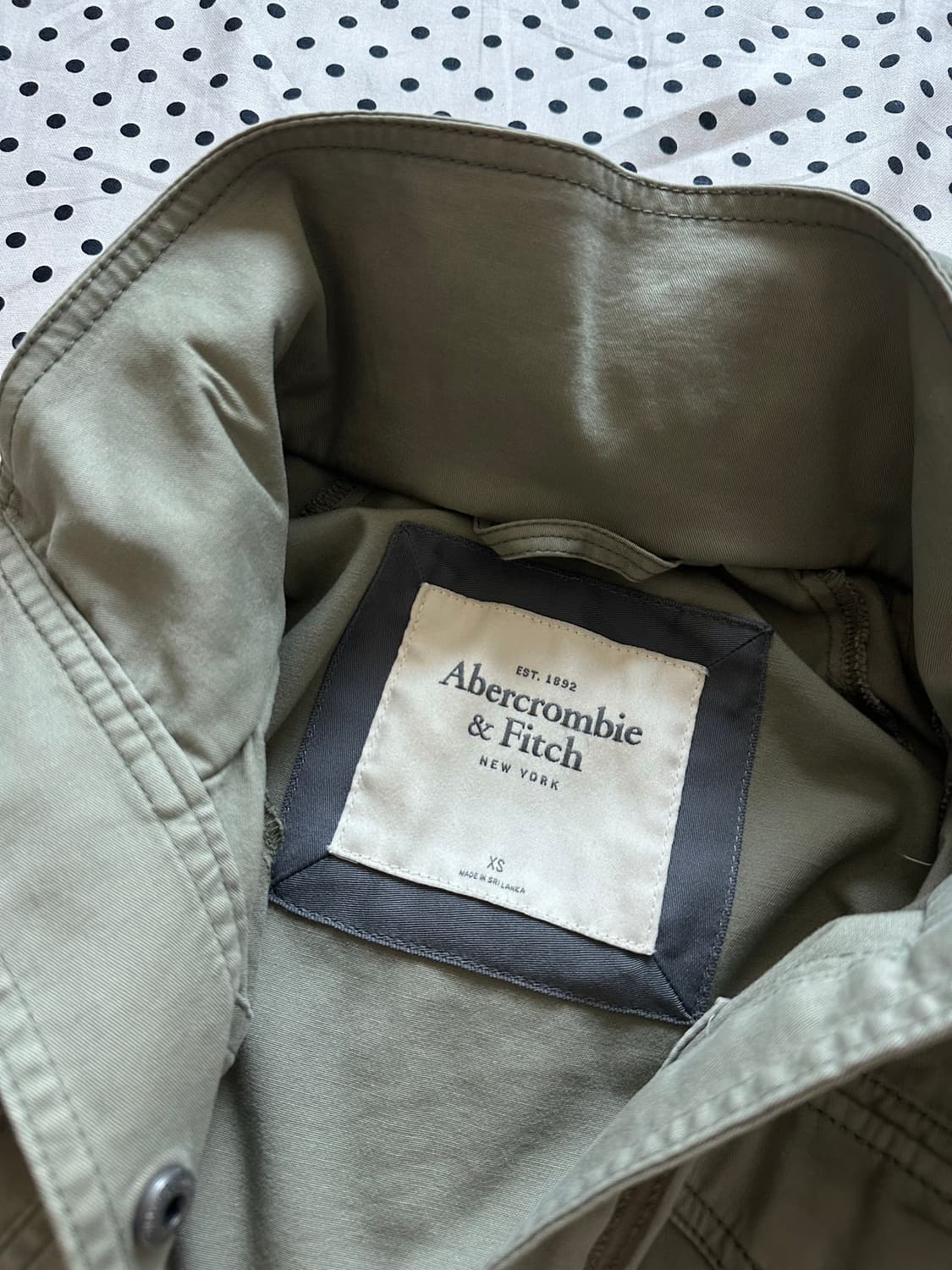 아베크롬비 밀리터리 야상 필드자켓 y2k 갸루 펑크 상품이미지7