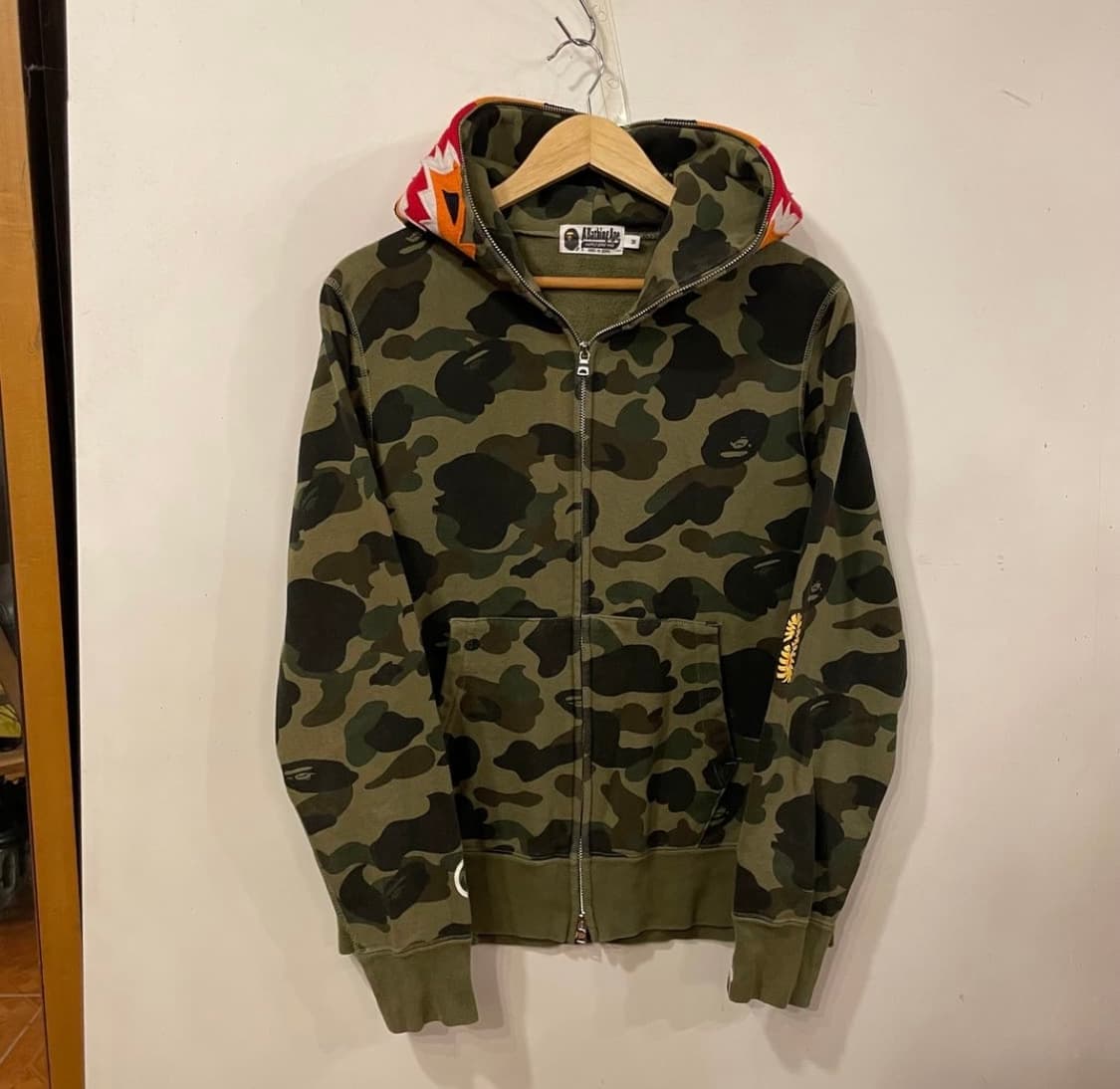 베이프 샤크후드 녹계 m 상품이미지2