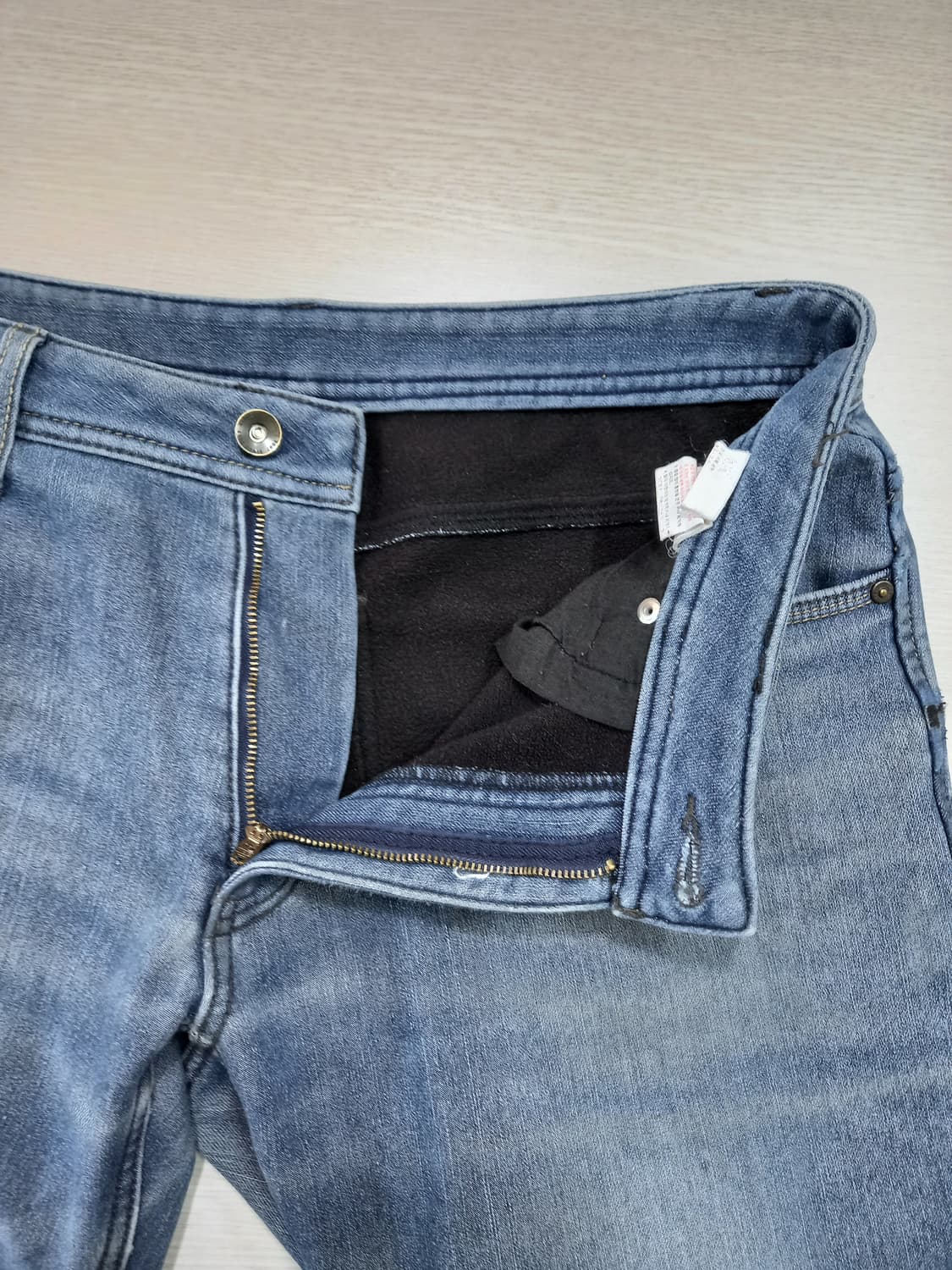 34 이마트 기모 워싱 스판 일자진 34-583 상품이미지6