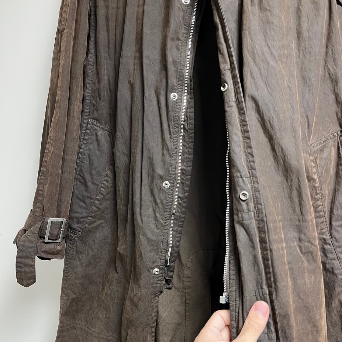 올드 cp컴퍼니 왁스코팅 나일론코트 상품이미지7