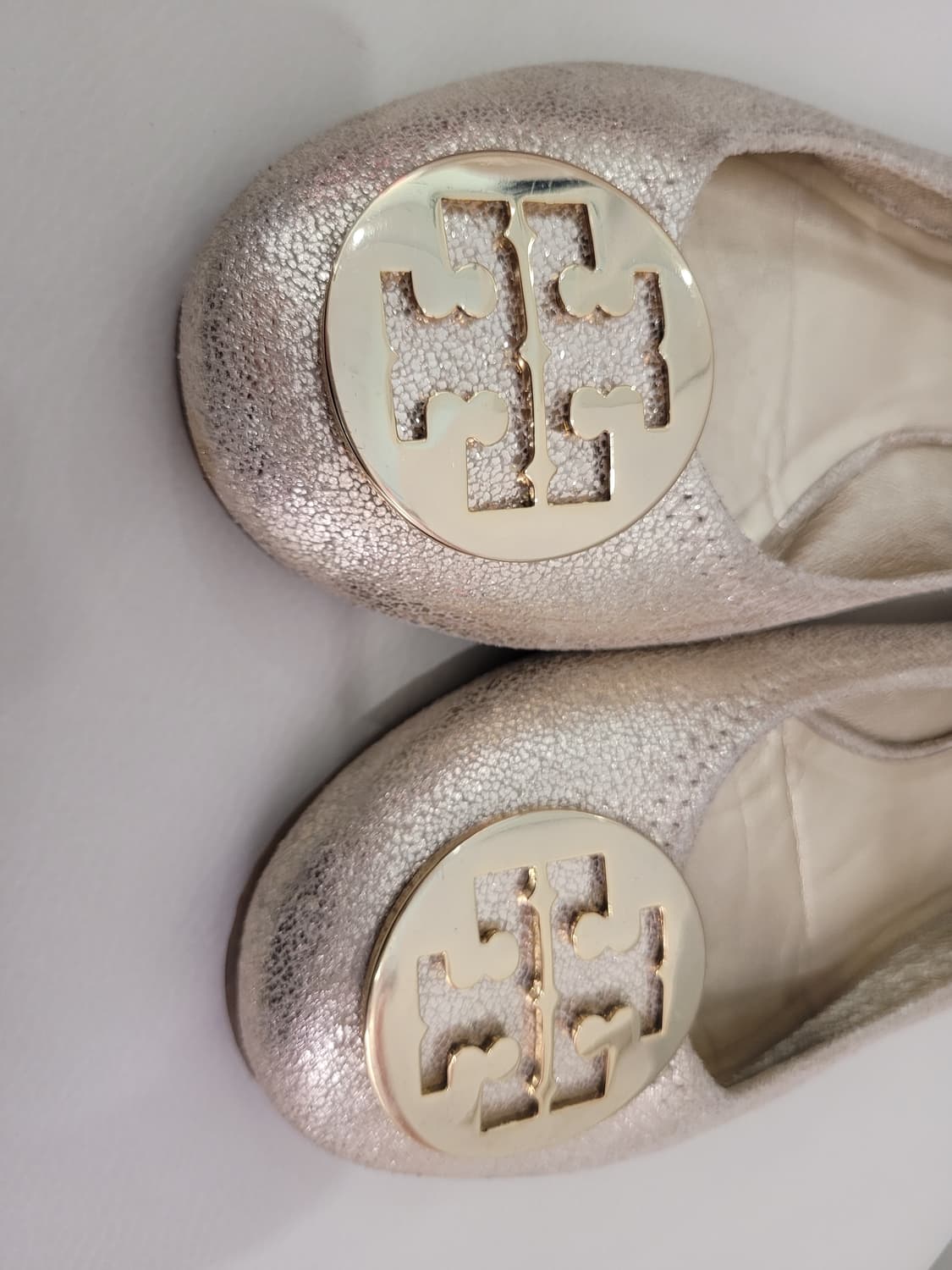 토리버치 골드 플랫 슈즈 11M 275사이즈 상품이미지2