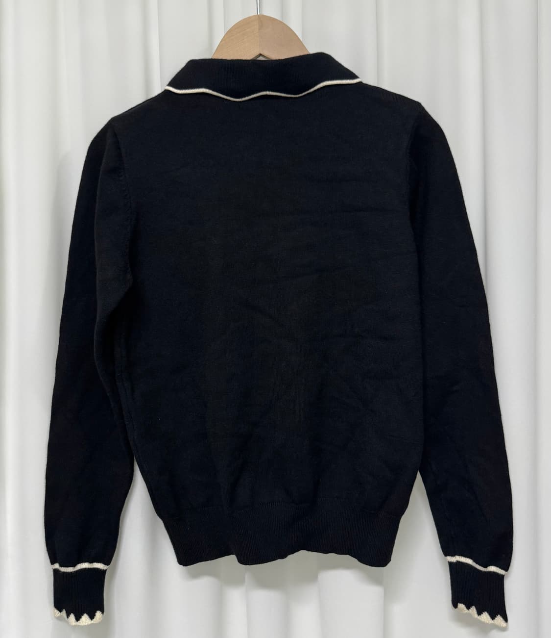 BURU N JUDY 블랙끈 니트 가디건 상품이미지6