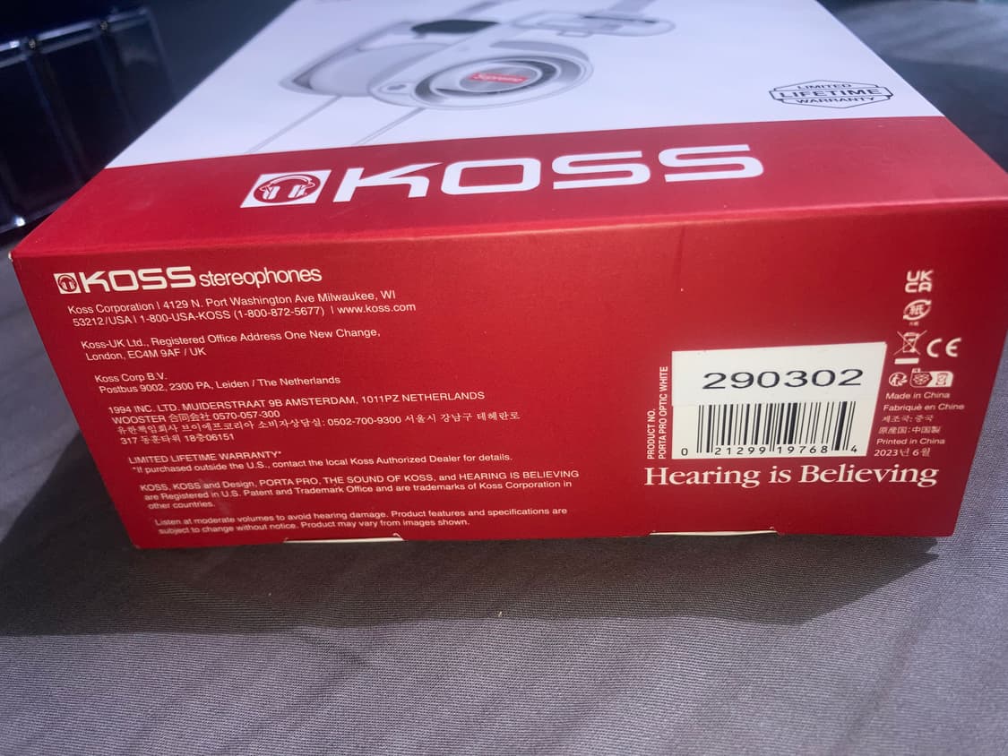 SUPREME KOSS PORTA PRO 슈프림 코스 포타 프로 화이트  상품이미지7