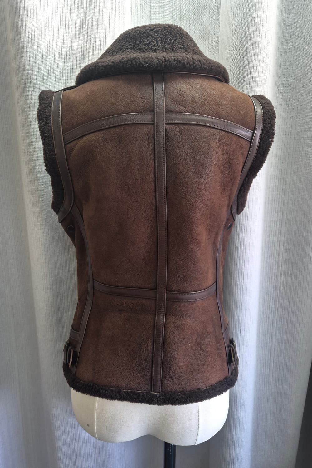 폴로 랄프로렌 무스탕 조끼 XS#최상급 상품이미지2