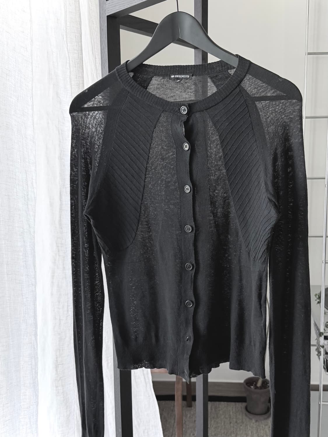 ann demeulemeester linen cardigan 상품이미지7