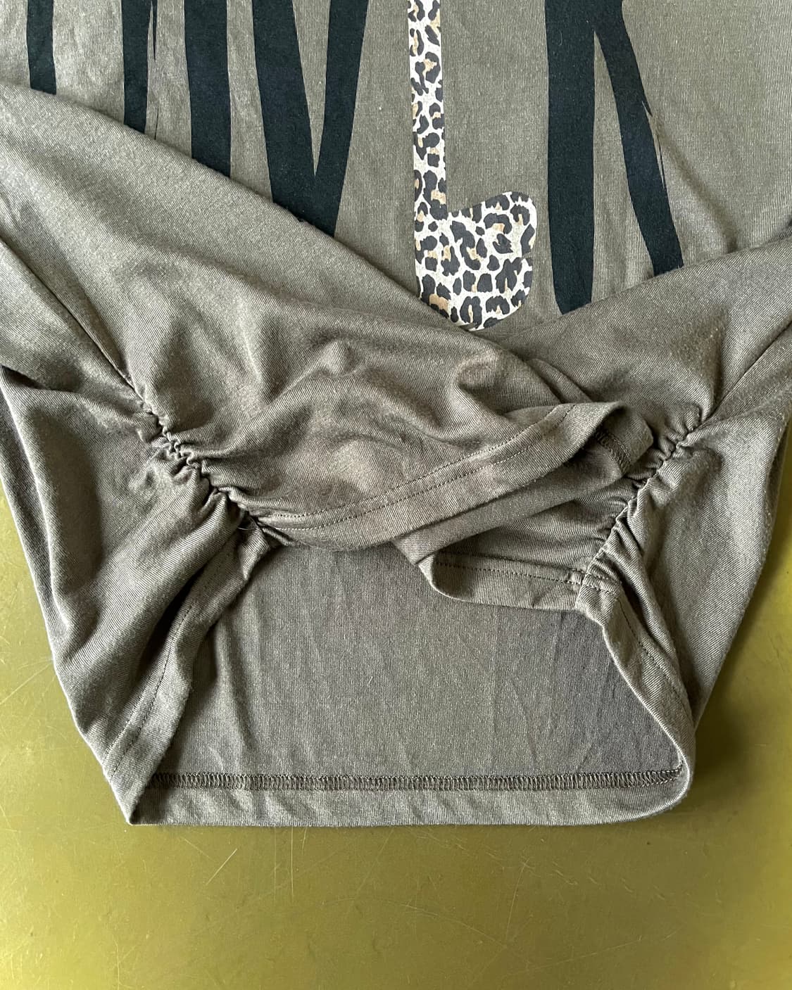 COLZA コルザ Shoulder Zipper Trim 1/2 top 상품이미지7
