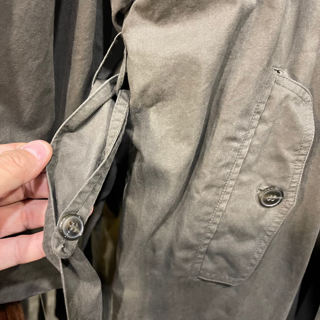 YSL 입생로랑 트렌치 롱 코트 상품이미지6