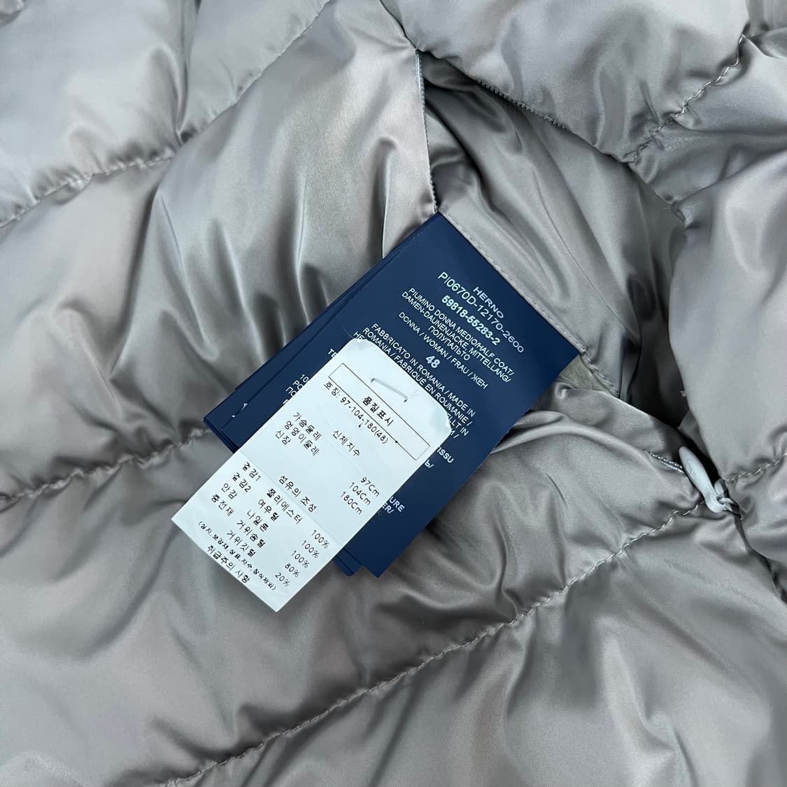 에르노 우먼 구스다운 패딩점퍼 48 상품이미지6