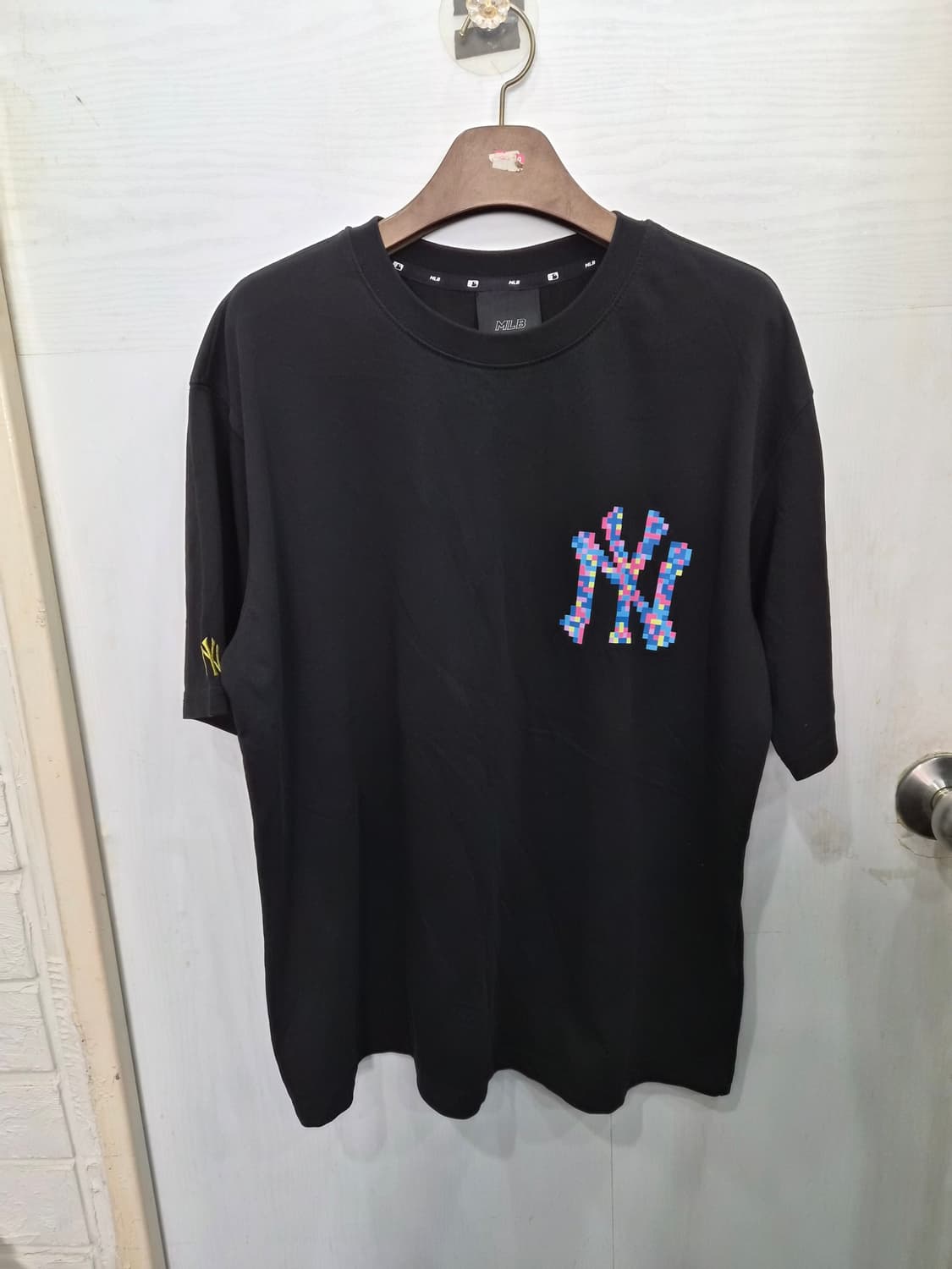 M,95,넉넉핏~ )) MLB 엠엘비 반팔티셔츠! 라운드넥~ 상품이미지2