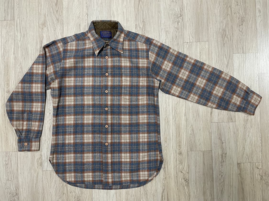 95) 70's 펜들턴 체크 울셔츠(미국제)RRL&LVC&폴로 상품이미지1