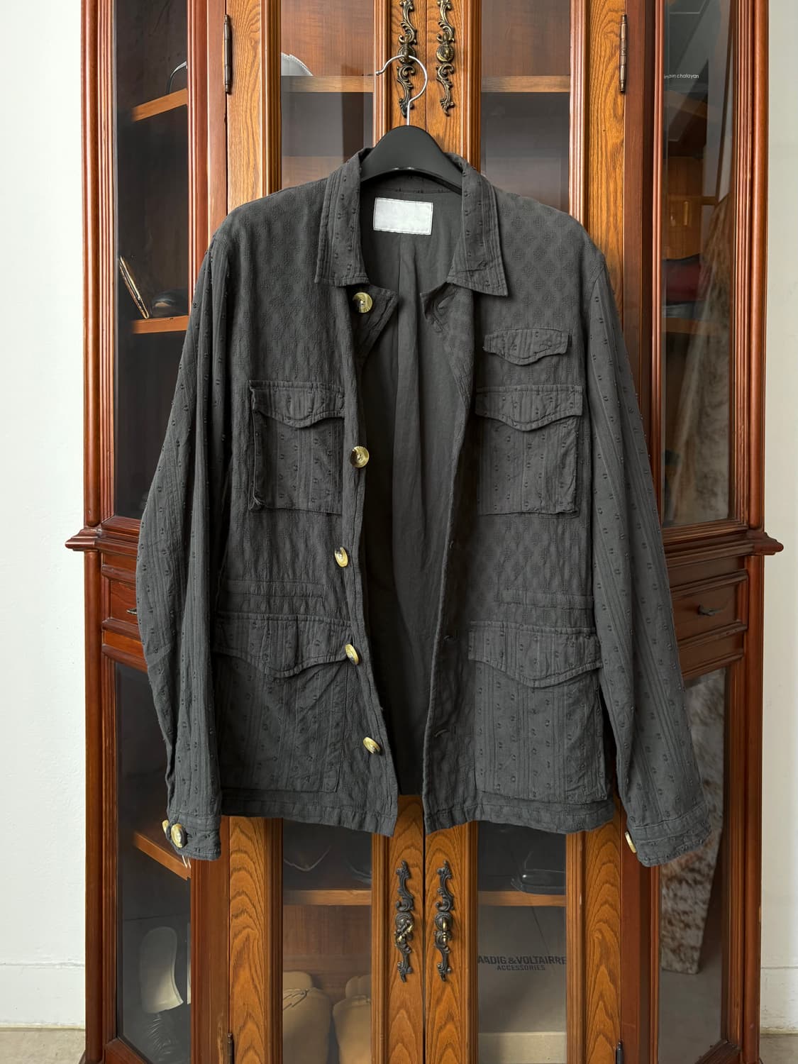 노마 텍스타일 디자인 가먼트 다잉 유틸리티 셔츠 자켓 상품이미지6