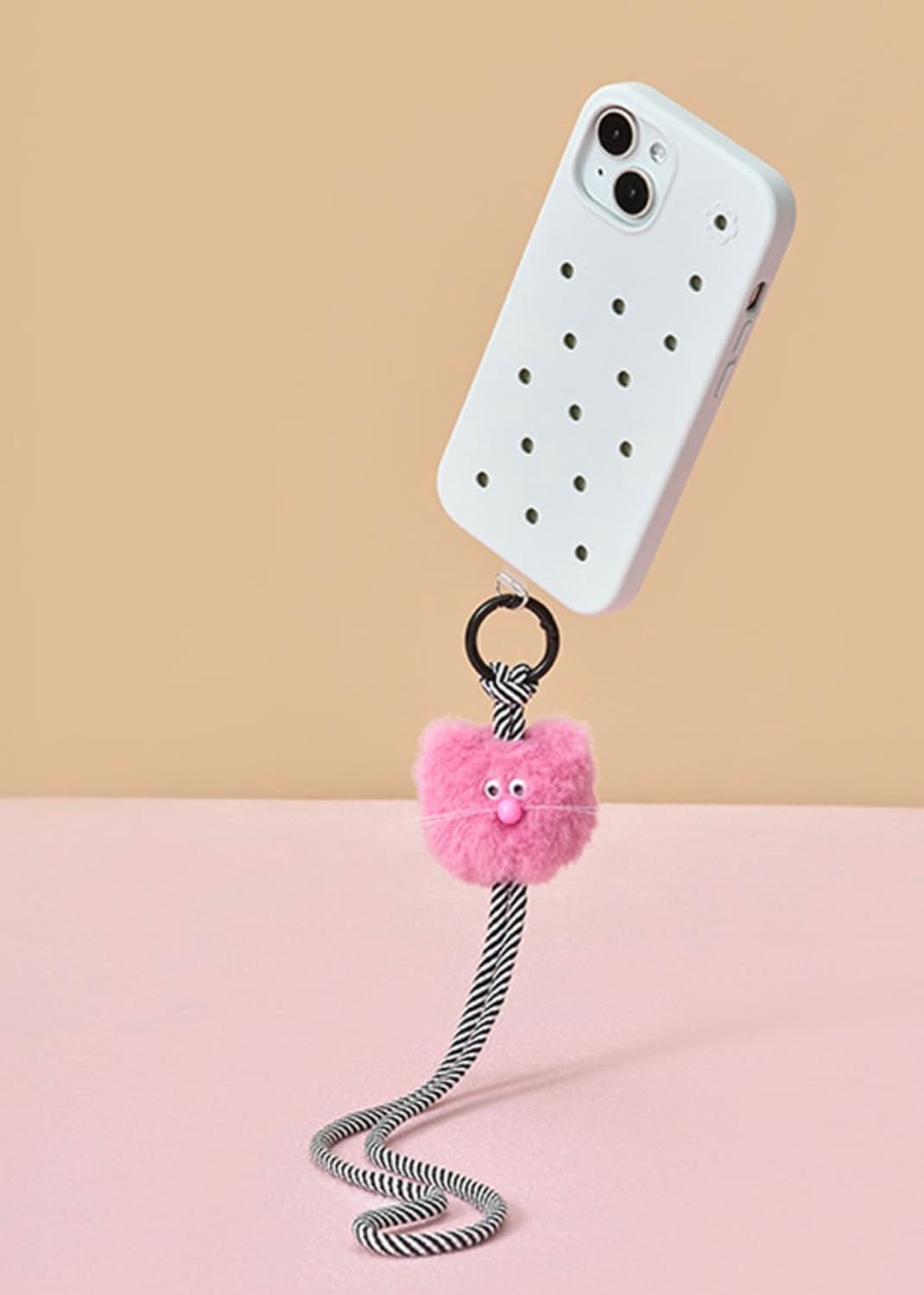 남녀공용가능)GD x 피스마이너스원 모남희 핑핑이 모바일 키링 스트랩 상품이미지1