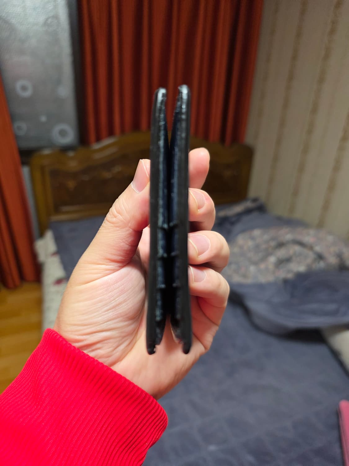 (정품) 구찌 시그니처 시마반지갑/365466/네이비 색상/개인 상품이미지7