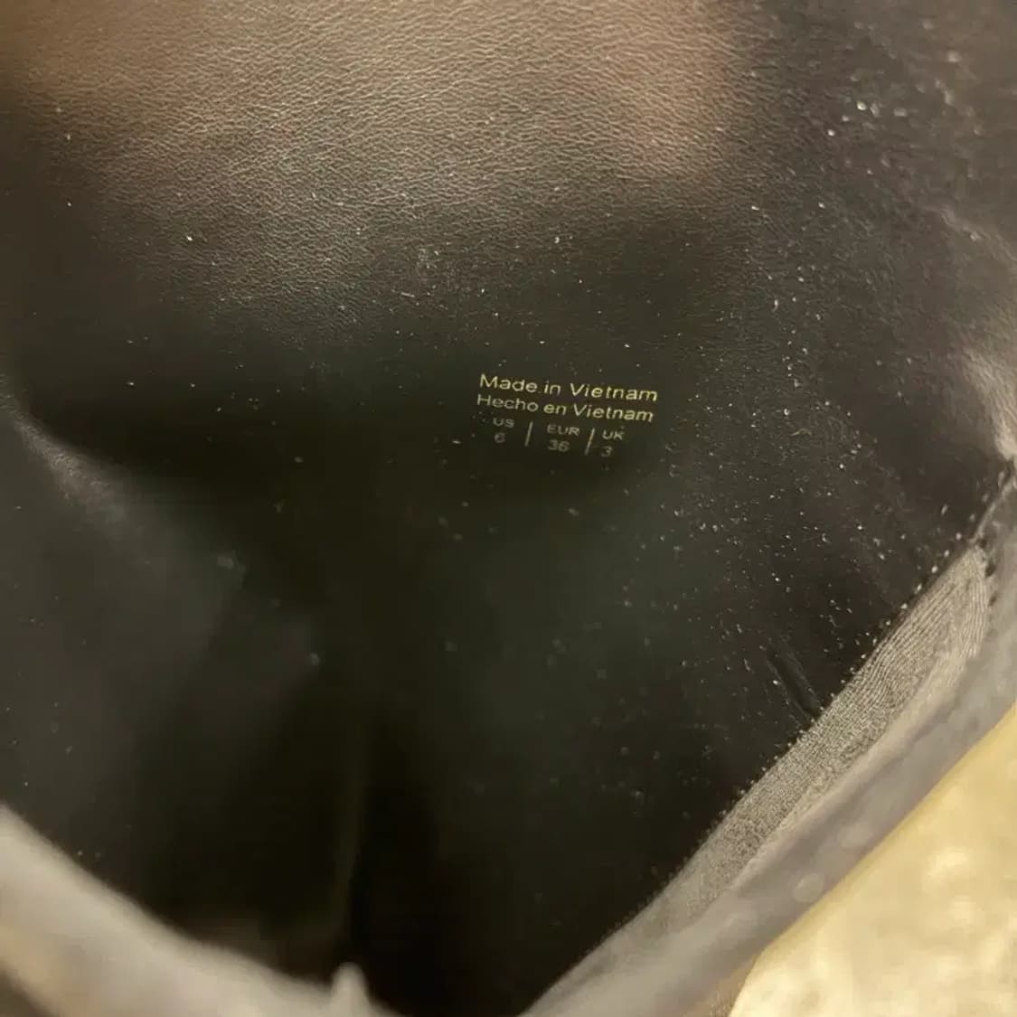 알도 블랙 롱부츠 힐 230mm 상품이미지5