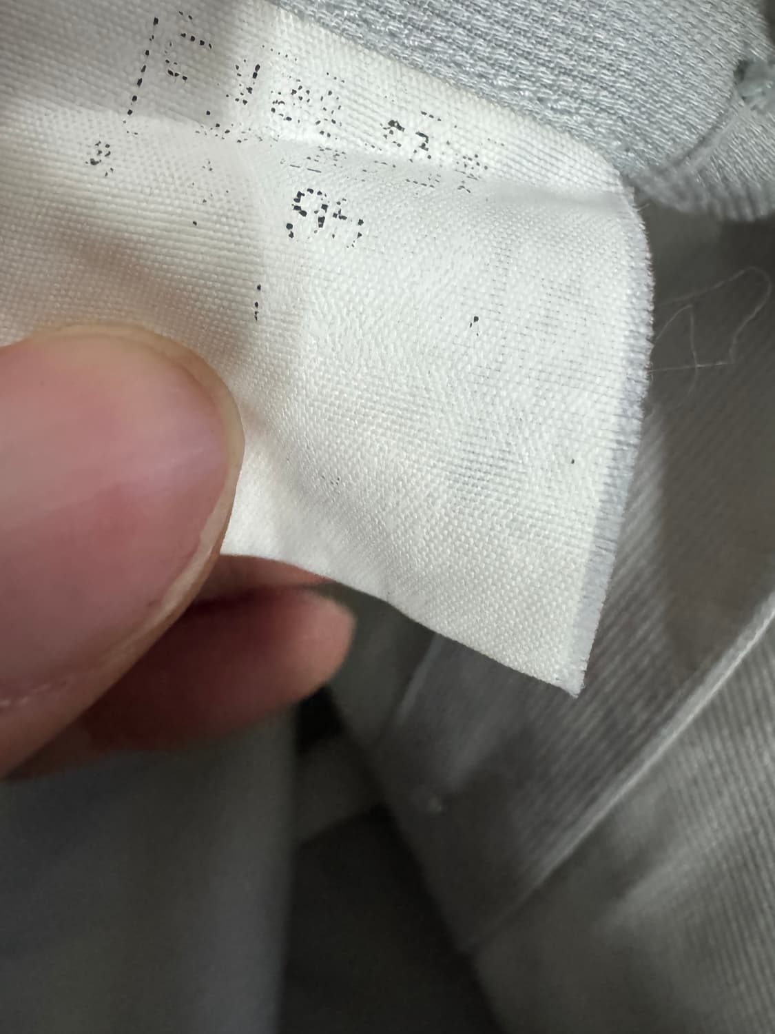 지방시 국내 라이센스 그레이 긴팔 셔츠 M 상품이미지4