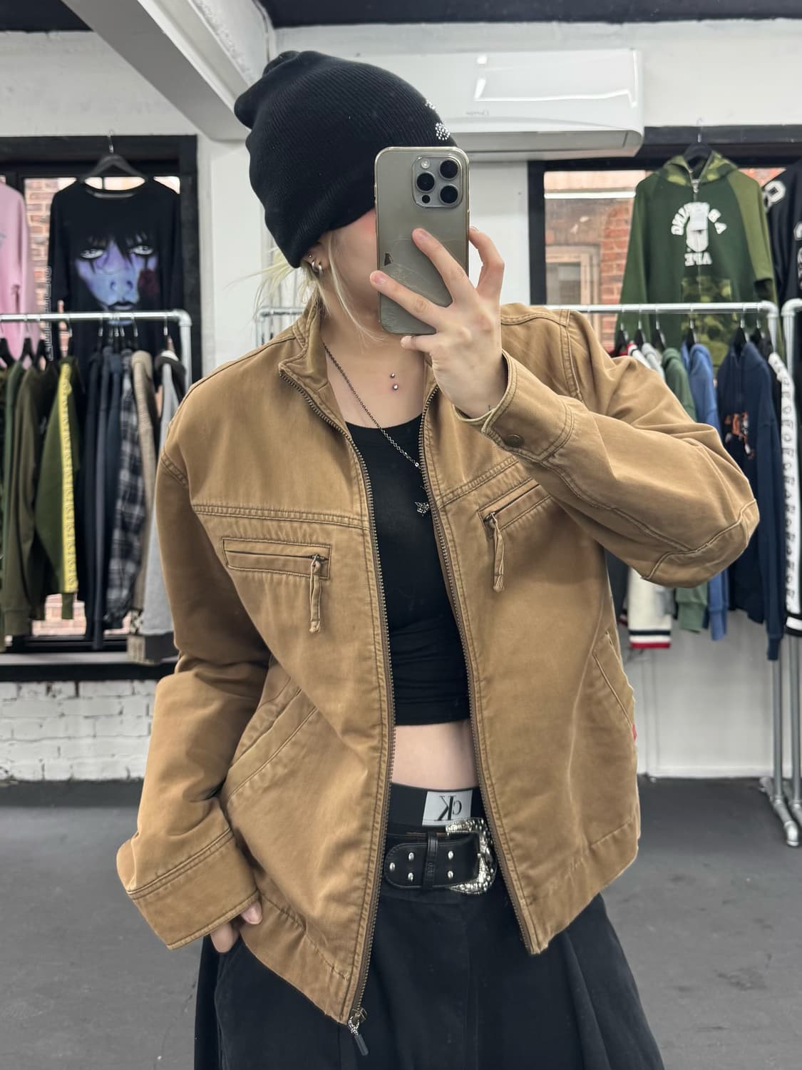 리바이스 브라운 워크자켓 상품이미지3