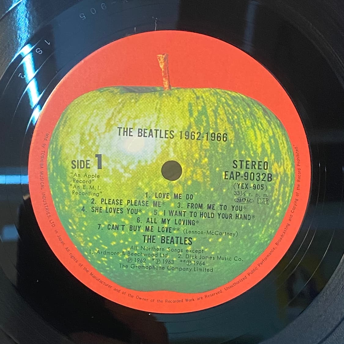 (LP-일본반) The Beatles - 1962-1966 (Red Al 상품이미지4