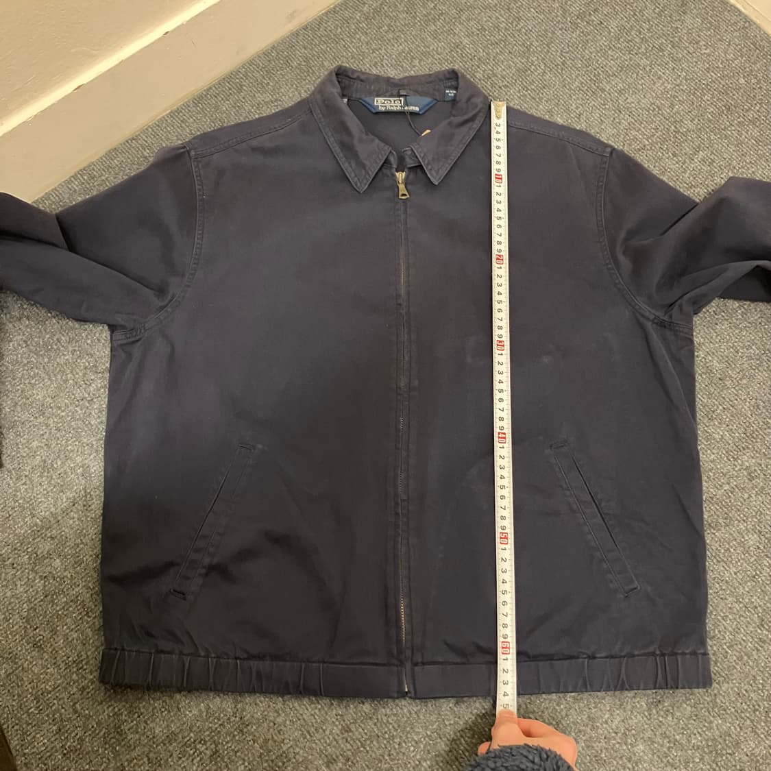 N132 폴로 스윙탑 블루종 자켓 네이비 상품이미지5