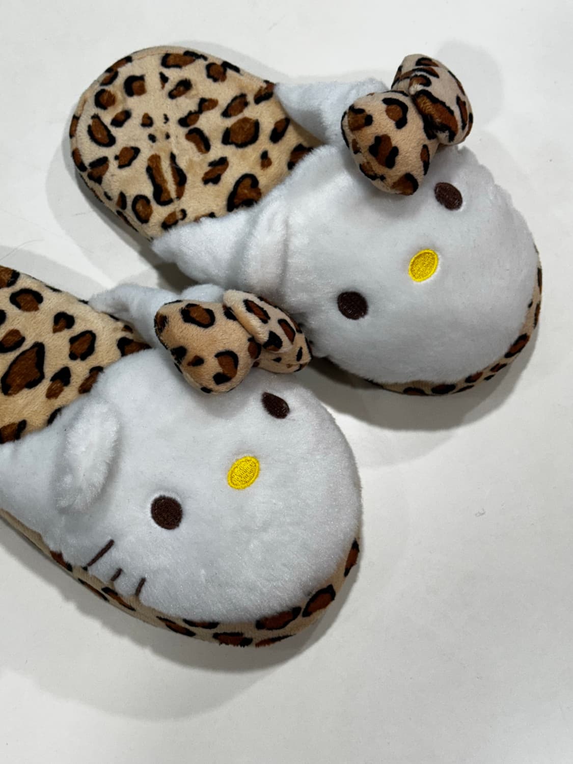 헬로키티 갸루 호피 슬리퍼 여성 실내화  상품이미지2