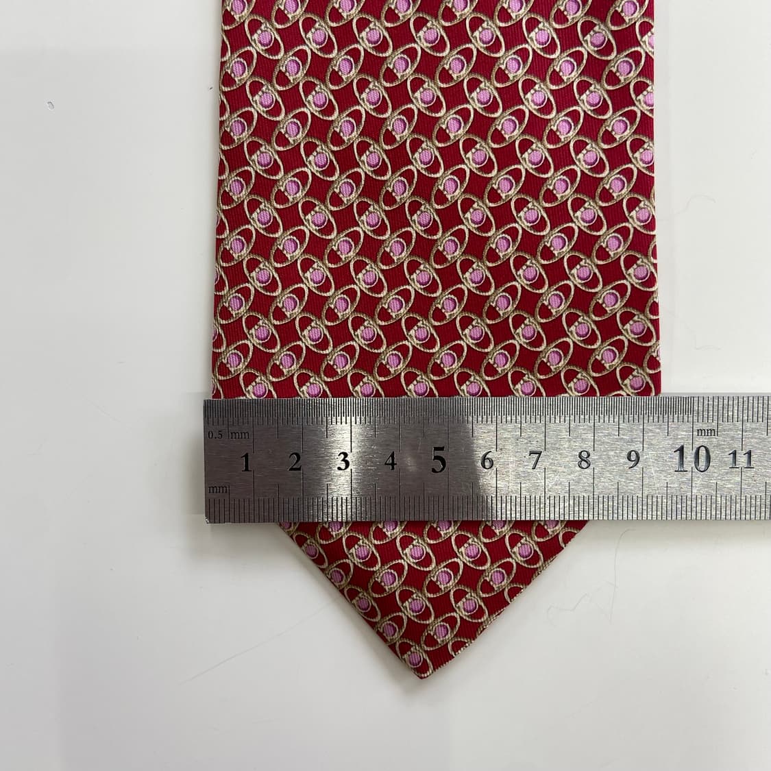 페레가모(Ferragamo) 모노그램 명품 정품  넥타이 상품이미지8