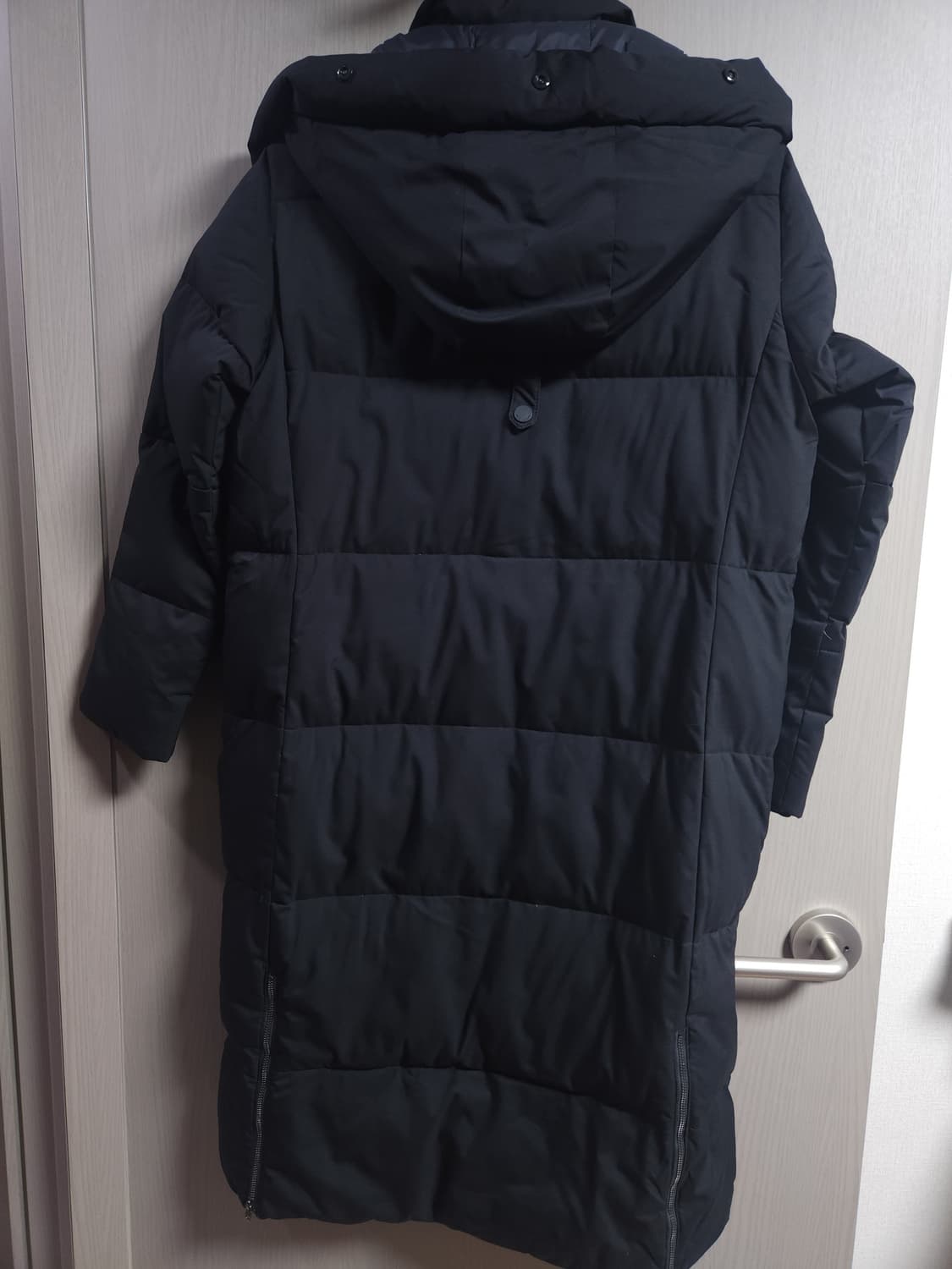 코오롱 거위털 롱패딩, S 상품이미지4