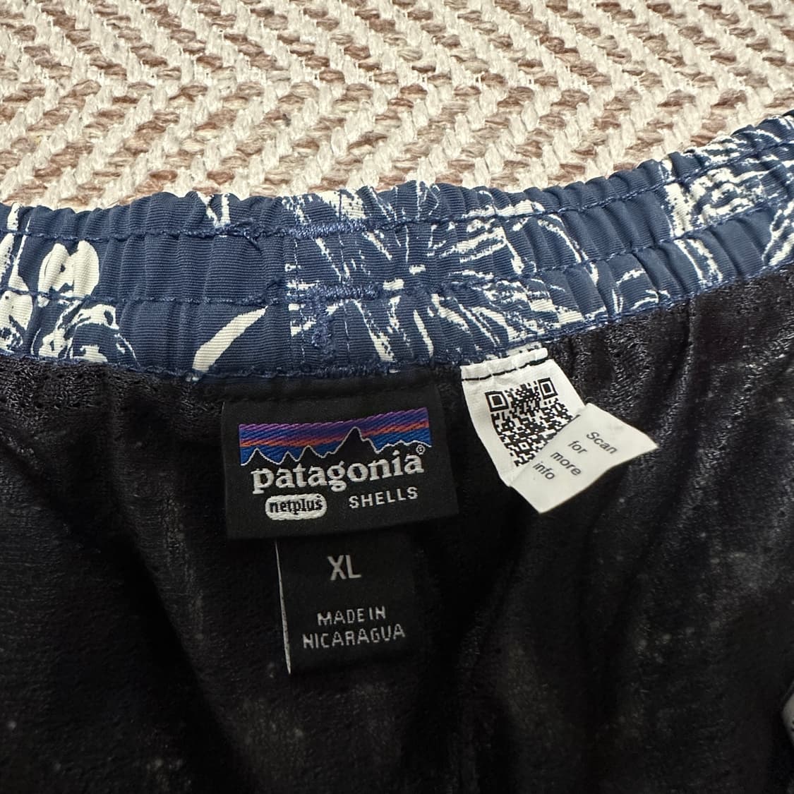 PATAGONIA baggies 5 shorts stone blue 상품이미지4