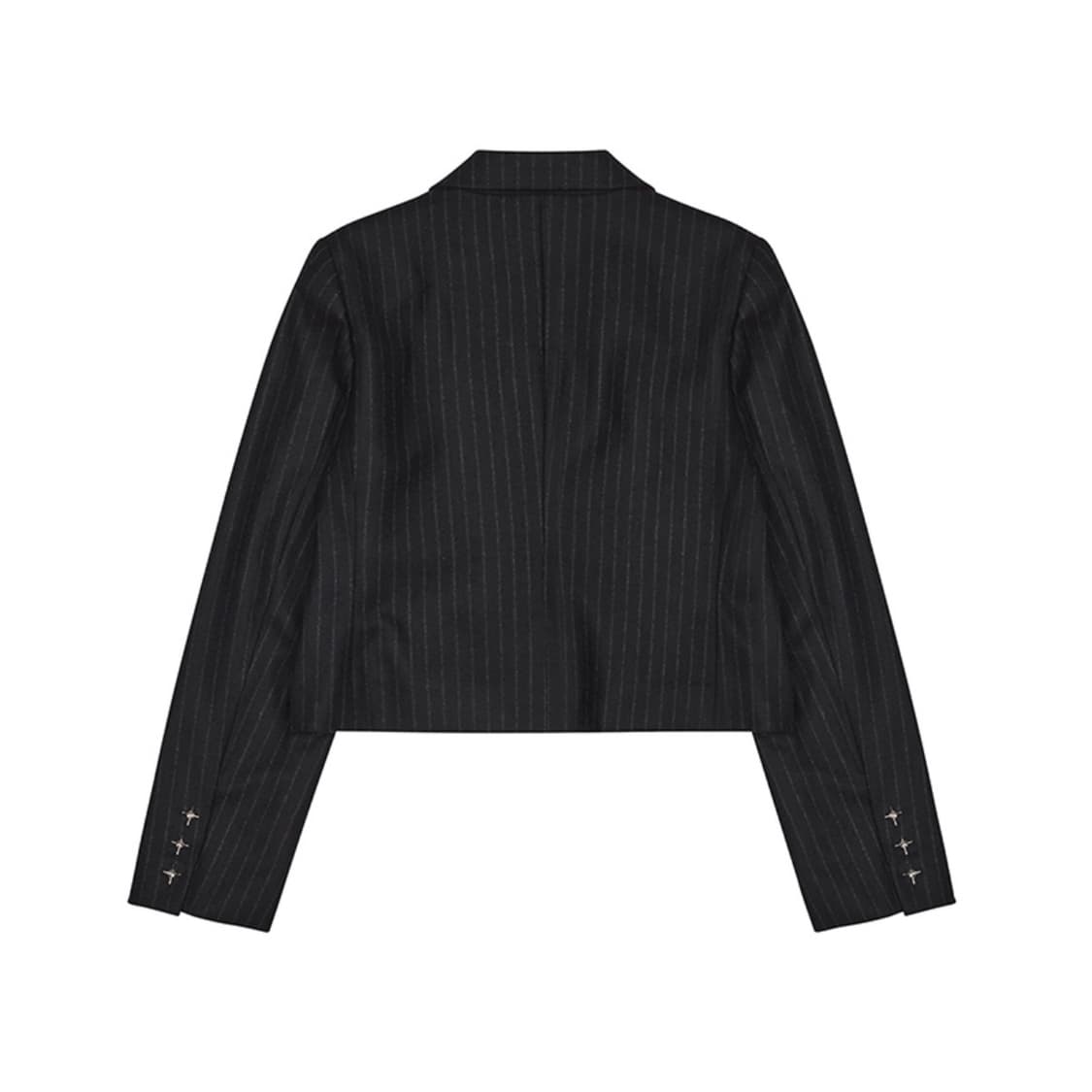 러브이즈트루 wo rivet crop blazer navy(F) 상품이미지3