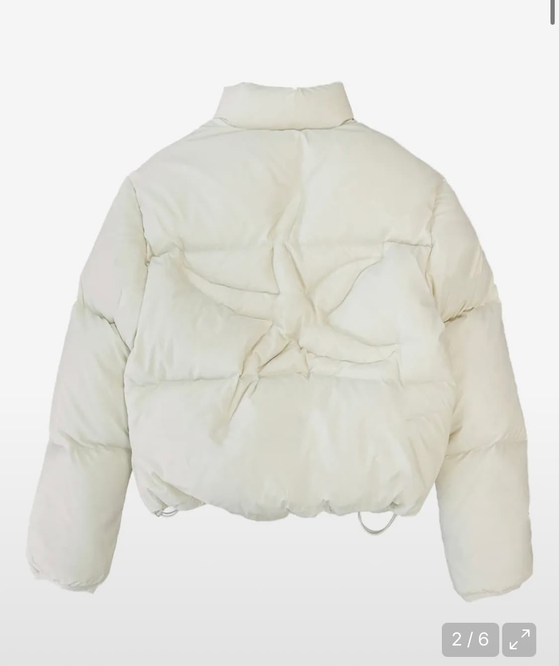 더콜디스모먼트 TCM starfish logo puffer 패딩 상품이미지1