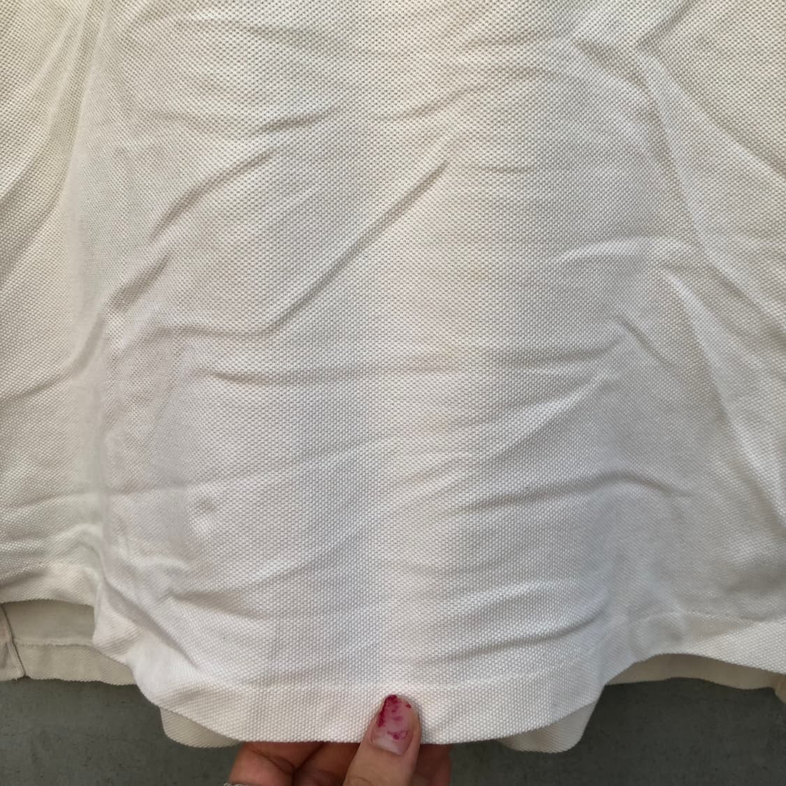 폴로 랄프로렌 빅포니 화이트 카라티셔츠 상품이미지5