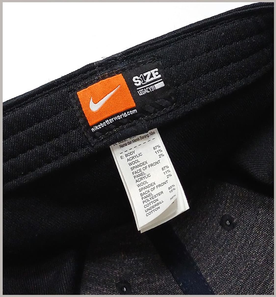 나이키 정품 레거시91 모자 K-165 상품이미지6