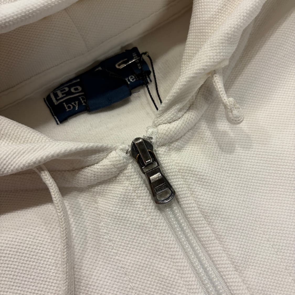 [M] 폴로 랄프로렌 화이트 스웻 후드집업 B826 상품이미지4