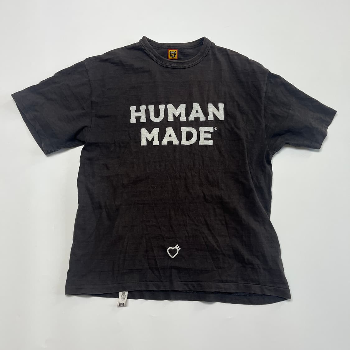 HUMANMADE 휴먼메이드 브라운 숏슬리브 상품이미지1
