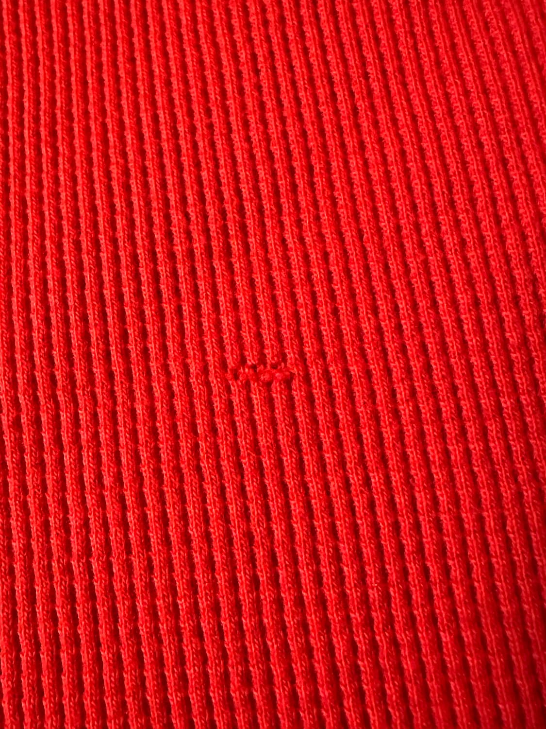 (L) 크롬하츠 세메터리 와플 헨리넥 니트 레드 상품이미지7