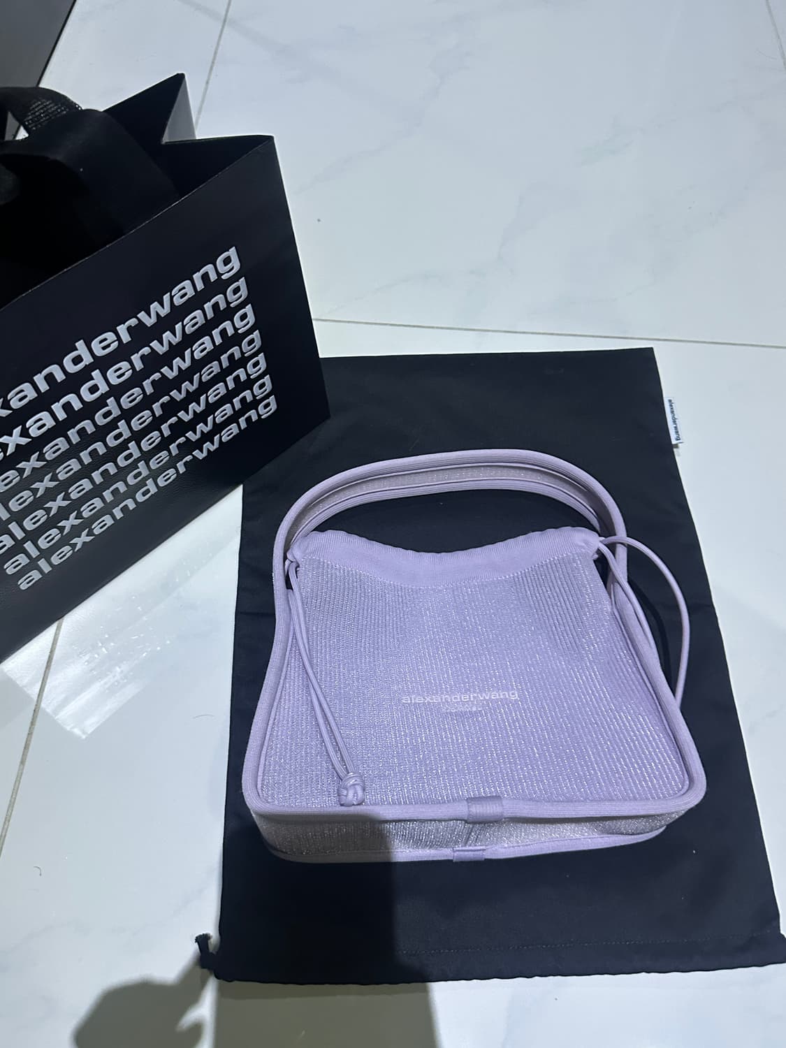 알렉산더왕 라이언백 스몰 바이올렛 상품이미지3